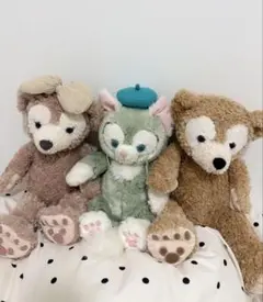 ダッフィー シェリーメイ ジェラトーニ ぬいぐるみ ディズニー
