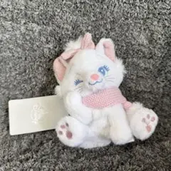 マリー ディズニーストア ぬいぐるみ キーチェーン Winter Shiny