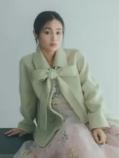 スナイデル リバーリボンジャケット OLV サイズ0