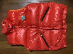 MOUNTAIN EQUIPMENT ダウンベスト 赤 メンズLのサムネイル