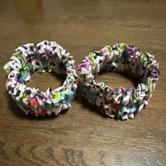 カラフルパンダ柄アームカバー2個セット