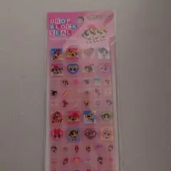 パワーパフガールズ タイルシール　ドロップブロックシール