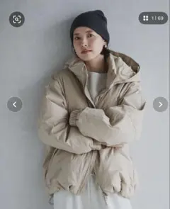 BAYFLOW [撥水加工付き]ショートモンスターコート　ベージュ