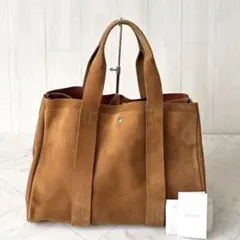 Theory セオリー スエード トートバッグ A4 PC収納可 ハンドバッグ