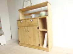 ハンドメイド ハートのカップボード カントリー家具 - メルカリ