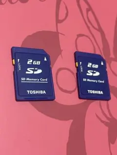 TOSHIBA sd メモリーカード 2GB