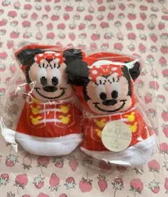 新品未使用　ミニーマウス靴下　ベビー12〜14cm