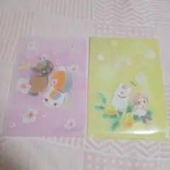 夏目友人帳 クリアファイル 2枚セット