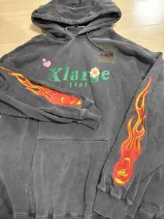 美品！Xlarge 90sグラフィックパーカー グレー 1991年