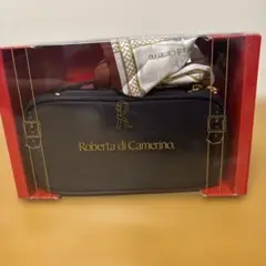 【Roberta di Camerino】ポーチ&ハンカチセット
