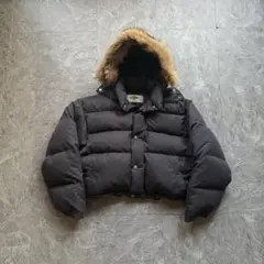 ball far down jacket 2way y2k 短丈　ショート丈