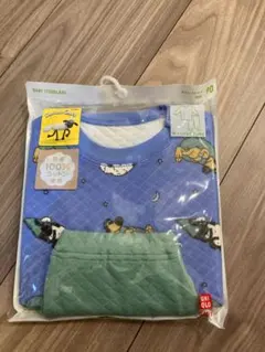 UNIQLO キルトパジャマ 90cm長袖　新品ひつじのショーン