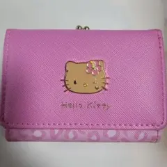 Hello Kitty ピンクレオパード財布