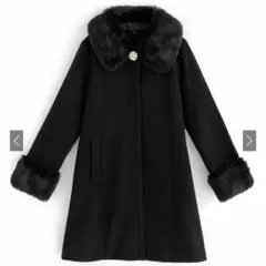 GRL ファーフレアコート