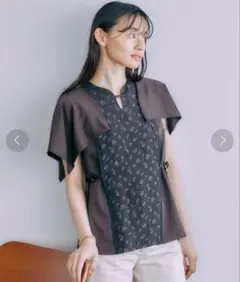 PUBLIC TOKYO パブリックトウキョウ　✨フラッタージャガードブラウス✨のサムネイル