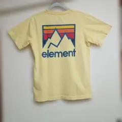 Element Tシャツ イエロー バックプリント150cmのサムネイル