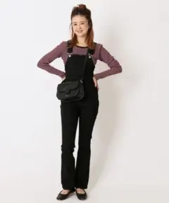 U by SPICK＆SPAN/タイトデニムオールインワン