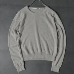 極美品✨️エヴァムエヴァ カシミヤ100%ニット S ナチュラルグレー 洗えるのサムネイル