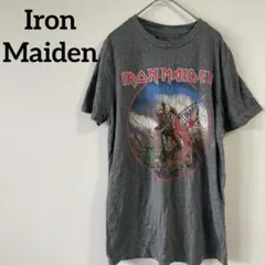 1点のみ✨アイアン・メイデン　半袖Tシャツ グレー　春夏　バンドT海外ヘビメタ
