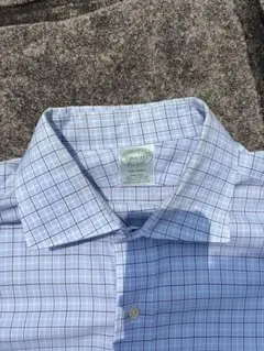 Brooks Brothers スーピマコットンチェックシャツ 長袖のサムネイル