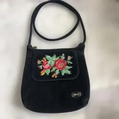 フェイラー　ショルダーバッグ　黒色。