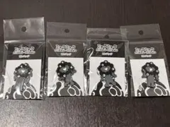 黒ミャクピンバッジ 4個セット
