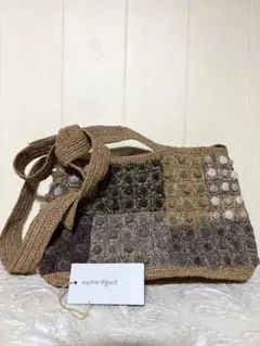 sophie digard ソフィーディガール ラフィアバッグ 未使用 タグ有