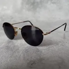 EMPORIO ARMANI サングラス　サイドロゴ　べっ甲　ゴールドのサムネイル
