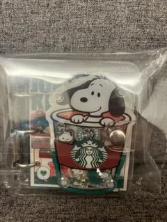 シール帳 シャカシャカシール帳 スタバ スヌーピー A8