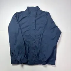 NIKE ナイロンジャケット ネイビー スタンドカラー 古着 M相当