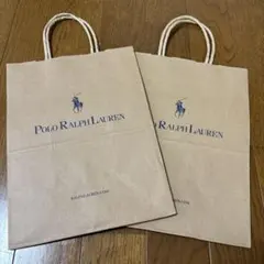 ラルフローレン ラッピングギフト プレゼント 紙袋　2枚