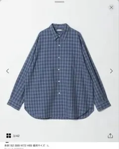 新品未使用〕杉咲花さん着用* Steven Alan オープンカラーシャツ/M