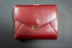 【値下げ可能】ポールスミス　折り財布　ワインレッド　レディース