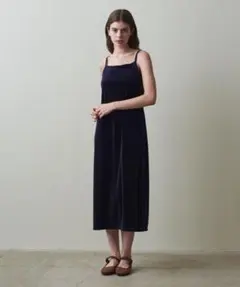 スティーブンアラン ＜Steven Alan＞ベロア キャミソール ワンピースのサムネイル