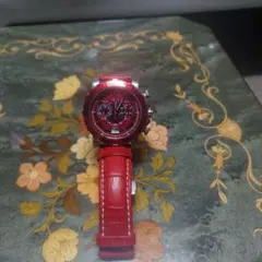 HUNTING WORLD メンズ腕時計 HW-913 レッド