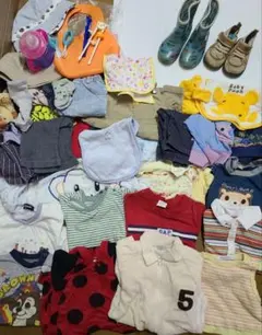 80cm　41点以上　男の子　プーさん パジャマ　ピングー Ping 帽子