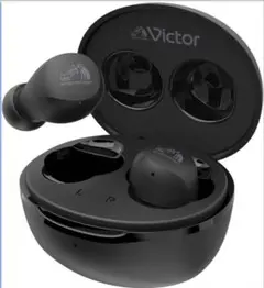 美品 JVCケンウッド Victor HA-A6T-B ワイヤレスイヤホン