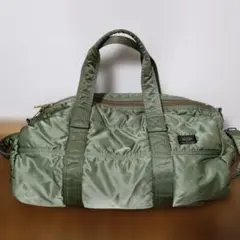 PORTER ポーター タンカー 2way セージグリーン ドラムバッグM