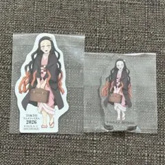 禰豆子 東京アニメツーリズム 鬼滅 デジタルラリー ステッカー アクスタ