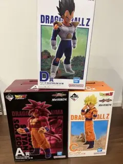 一番くじ 天下分け目の超決戦 ドラゴンボール ベジータ 孫悟空 A賞 C賞 一番くじ ドラゴンボールEX 天下分け目の超決戦 A賞 ベジータ C賞