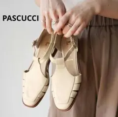 美品【PASCUCCI】パスクッチ 24.5 グルカサンダル レザー 39 | Mercari
