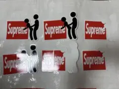 supreme ステッカー6枚セット