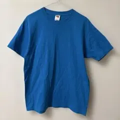 FRUIT OF THE LOOM 青 L アクティブウェア Tシャツ