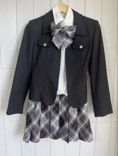 卒業式　卒服　フォーマル　150スーツXOXO