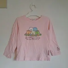 【新品】すみっコぐらし 長袖カットソー 110 ピンク　ロンT