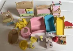 シルバニアファミリー　赤ちゃん小物セット