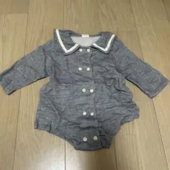 MONBEBE セーラー襟 ロンパース Mサイズ