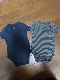 ベビーギャップ　ベビー肌着 3-6ヶ月 ネイビー・ストライプ