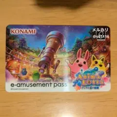 e-amusement pass アニマロッタ メタリックカード - メルカリ