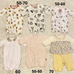 ベビー服 ツーウェイオール 6着セット まとめ売り